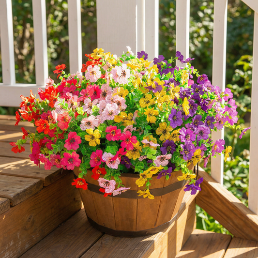 💥Only $1.98Last Day Promotion!🌺UV Resistant Colorful Artificial Flower