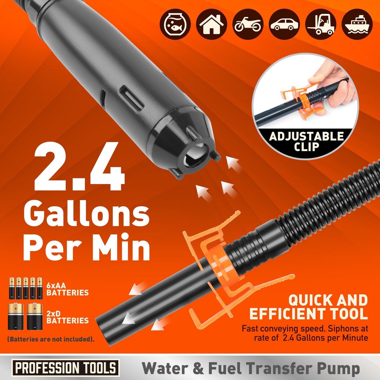 ✨ #1 Best Seller 🚀🛡️Automobile Fuel Transfer Pump🚗